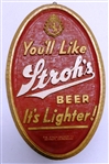 Strohs Beer Sign