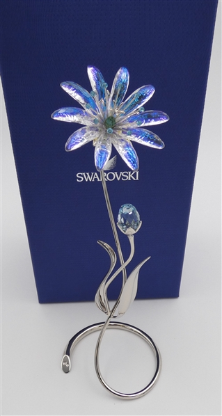 Swarovski Crystal Paradise Flower Aquamarine