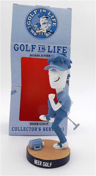 Golf is Life Beer Golf Bobblehead
