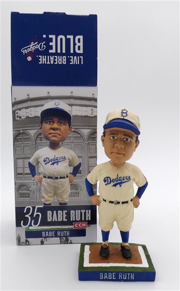 Babe Ruth Brooklyn Dodgers Bobblehead