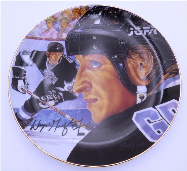 Wayne Gretzky 8 1/2" Gartlan Plate