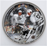 Wayne Gretzky 8 1/2" Bradford Exchange Plate