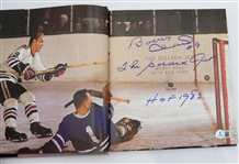 Bobby Hull The Golden Jet Autographed Book