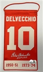 Alex Delvecchio Autographed 5x10 Banner