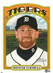 Spencer Turnbull Autographed Large Topps Card