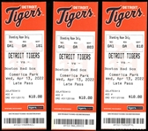 Spencer Torkelson 1st Homerun Ticket Lot of 3