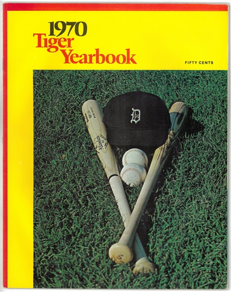 Detroit Tigers 1970 Yearbook