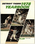Detroit Tigers 1978 Yearbook
