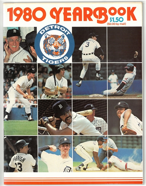 Detroit Tigers 1980 Yearbook