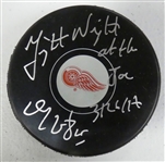 Darren McCarty Autographed Fight Night Puck
