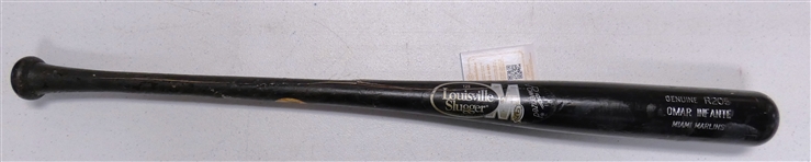 Omar Infante Game Used Bat