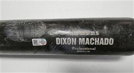 Dixon Machado Game Used Bat 9/25/2015