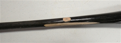 Dixon Machado Game Used Bat 9/25/2015