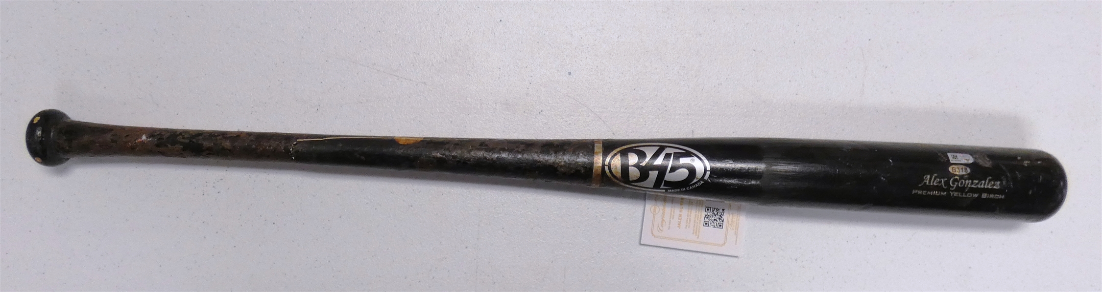 Alex Gonzalez Game Used Bat 4/13/2014
