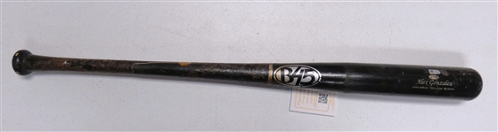 Alex Gonzalez Game Used Bat 4/13/2014