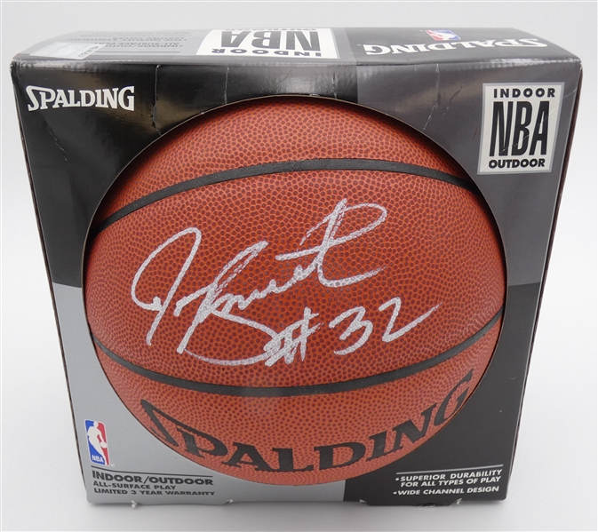 Joe Smith Autographed Basketball