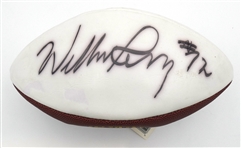 William Perry & Brian Holloway Autographed Football