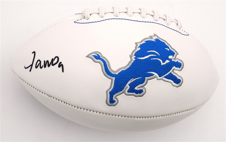 Jameson Williams Autographed Lions Football