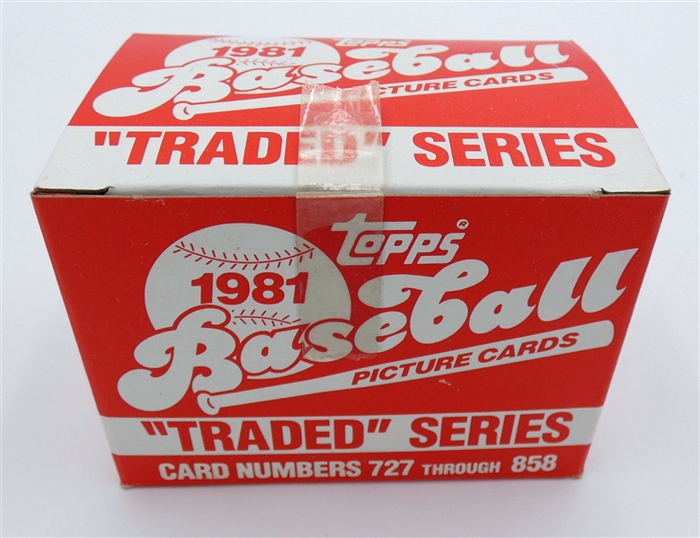 1981 Topps Traded Baseball Set