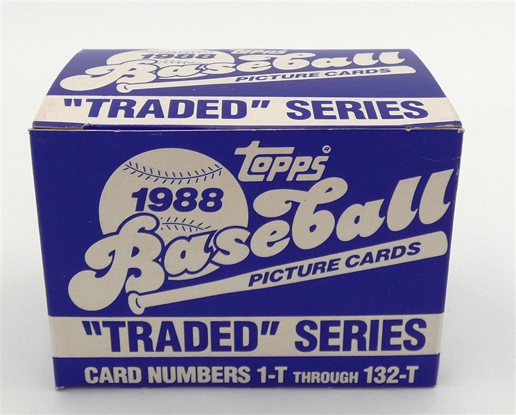1988 Topps Traded Baseball Set