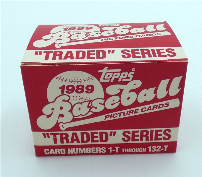 1989 Topps Traded Baseball Set