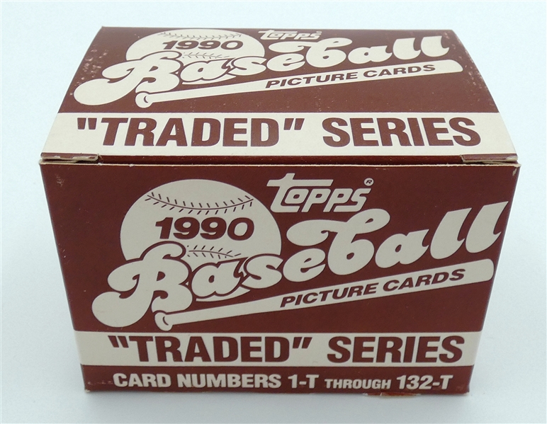 1990 Topps Traded Baseball Set