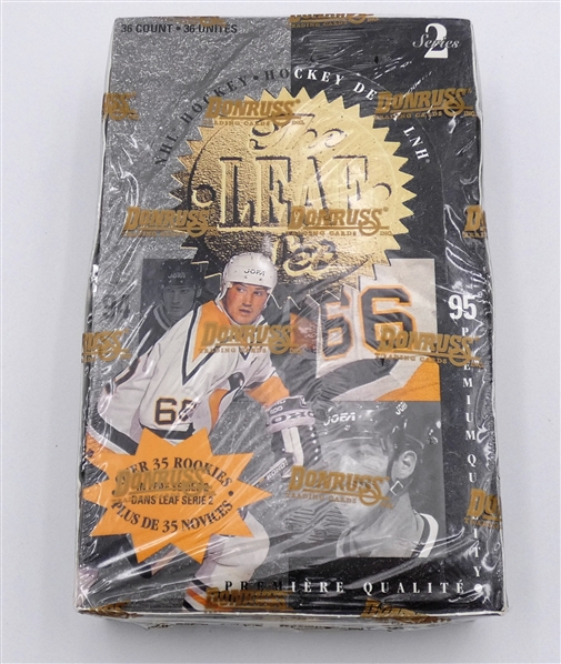 1994/95 Leaf Series 2 Hockey Wax Box