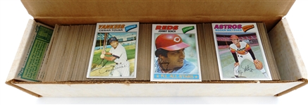 1977 Topps Baseball Near Set