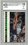 Michael Jordan 2003/04 UD Top Prospects