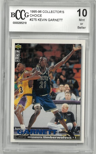 Kevin Garnett 1995/96 Collectors Choice