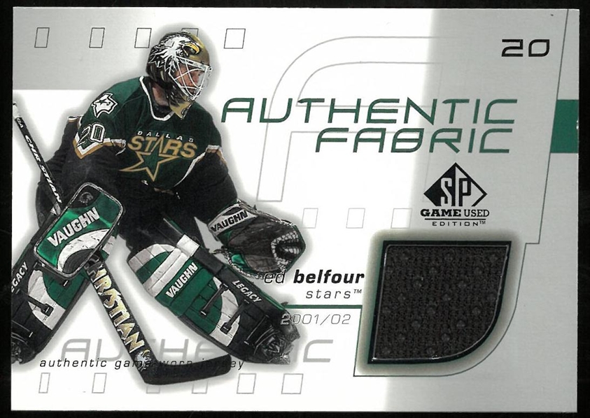 Ed Belfour 2001/02 Upper Deck SP Game Used