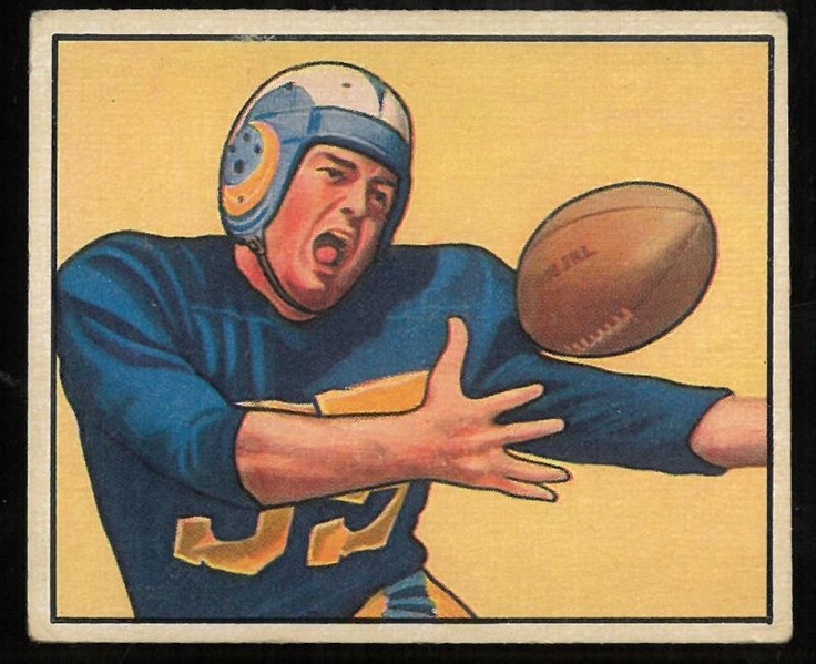 Tom Fears 1950 Bowman Rookie Card