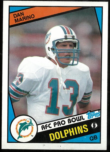 Dan Marino 1984 Topps Rookie Card