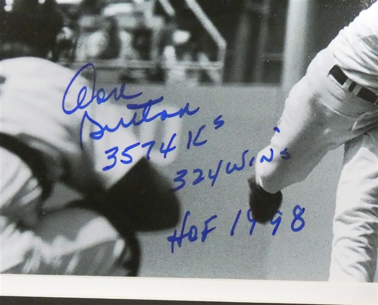 Lot Detail - Don Sutton Autographed 8x10 Framed