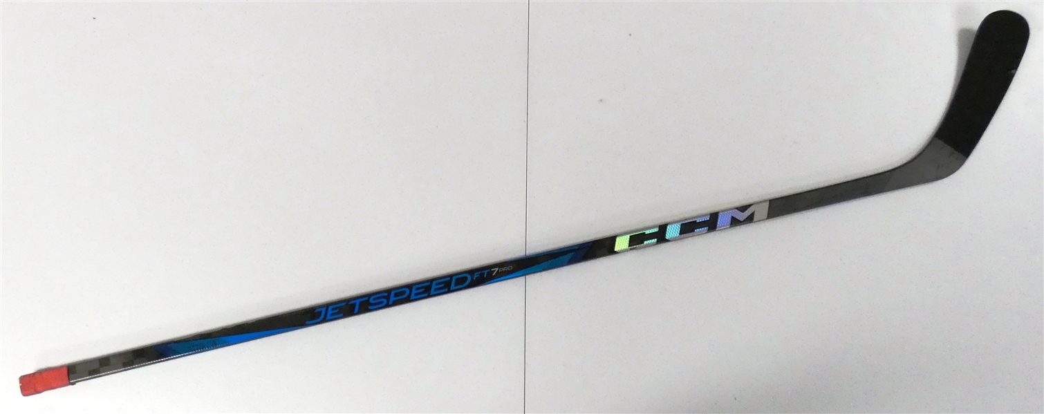 Dylan Larkin Game Used CCM Stick