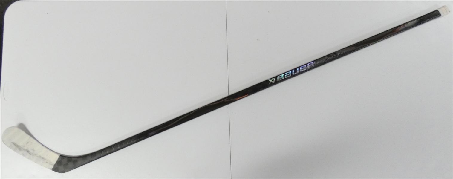 Moritz Seider Game Used Bauer Stick
