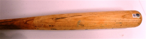 Lou Whitaker Game Used Autographed Bat