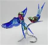 Swarovski Crystal Figurine Lilac Breasted Rollers #5258370
