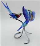Swarovski Crystal Figurine Lilac Breasted Rollers #5258370