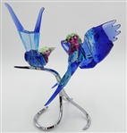 Swarovski Crystal Figurine Lilac Breasted Rollers #5258370