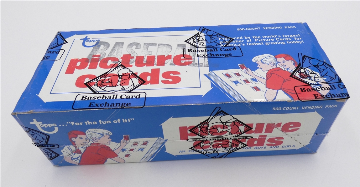 1979 Topps Baseball Vending Box (BBCE) From a Sealed Case