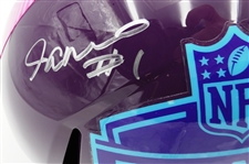 Jameson Williams Autographed 2022 Draft Full Size Replica Helmet