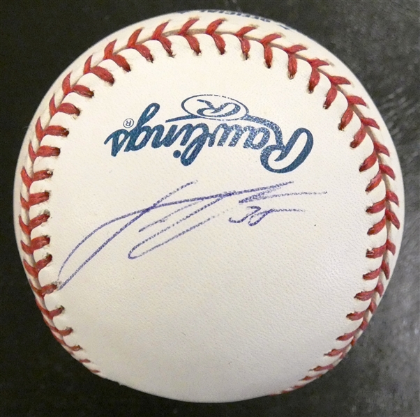 Justin Verlander Autographed Baseball