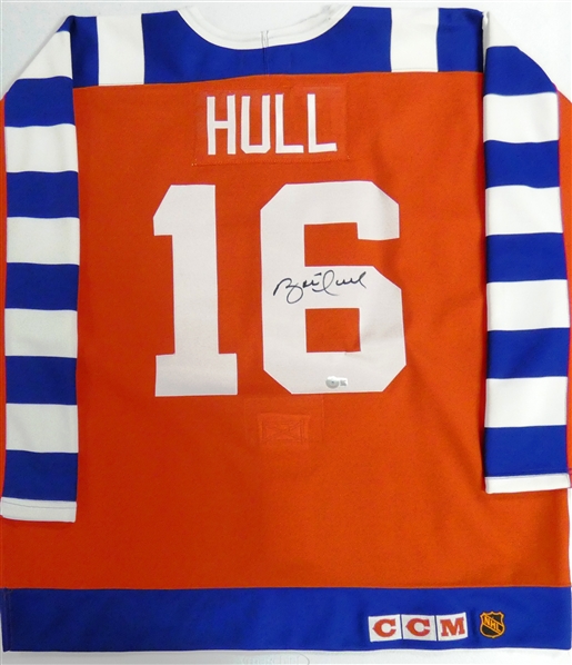Brett Hull Autographed Authentic CCM 1992 All-Star Jersey