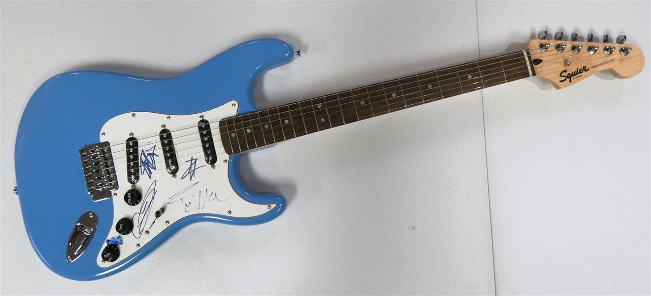 Creed Autographed Fender Stratocaster Guitar