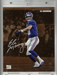 Eli Manning Autographed Fanatics Emanate 8x10 #14/25