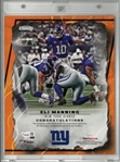 Eli Manning Autographed Fanatics Emanate 8x10 #14/25