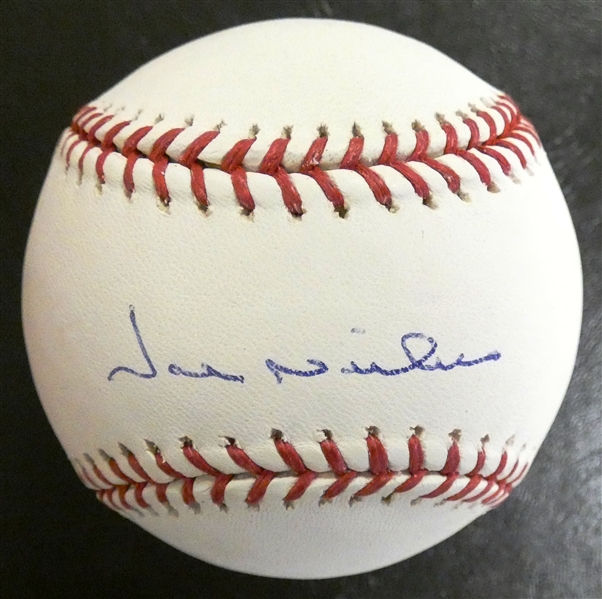 Joe Niekro Autographed Baseball