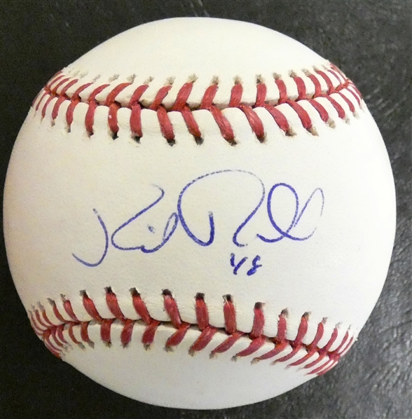 Rick Porcello Autographed Baseball