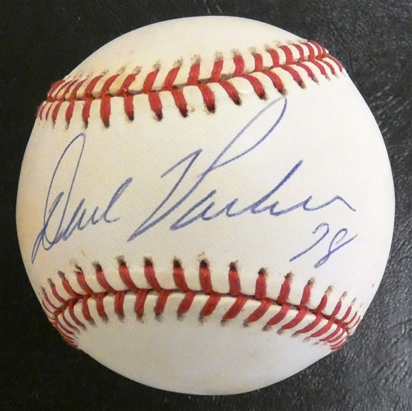 Dave Parker Autographed Baseball